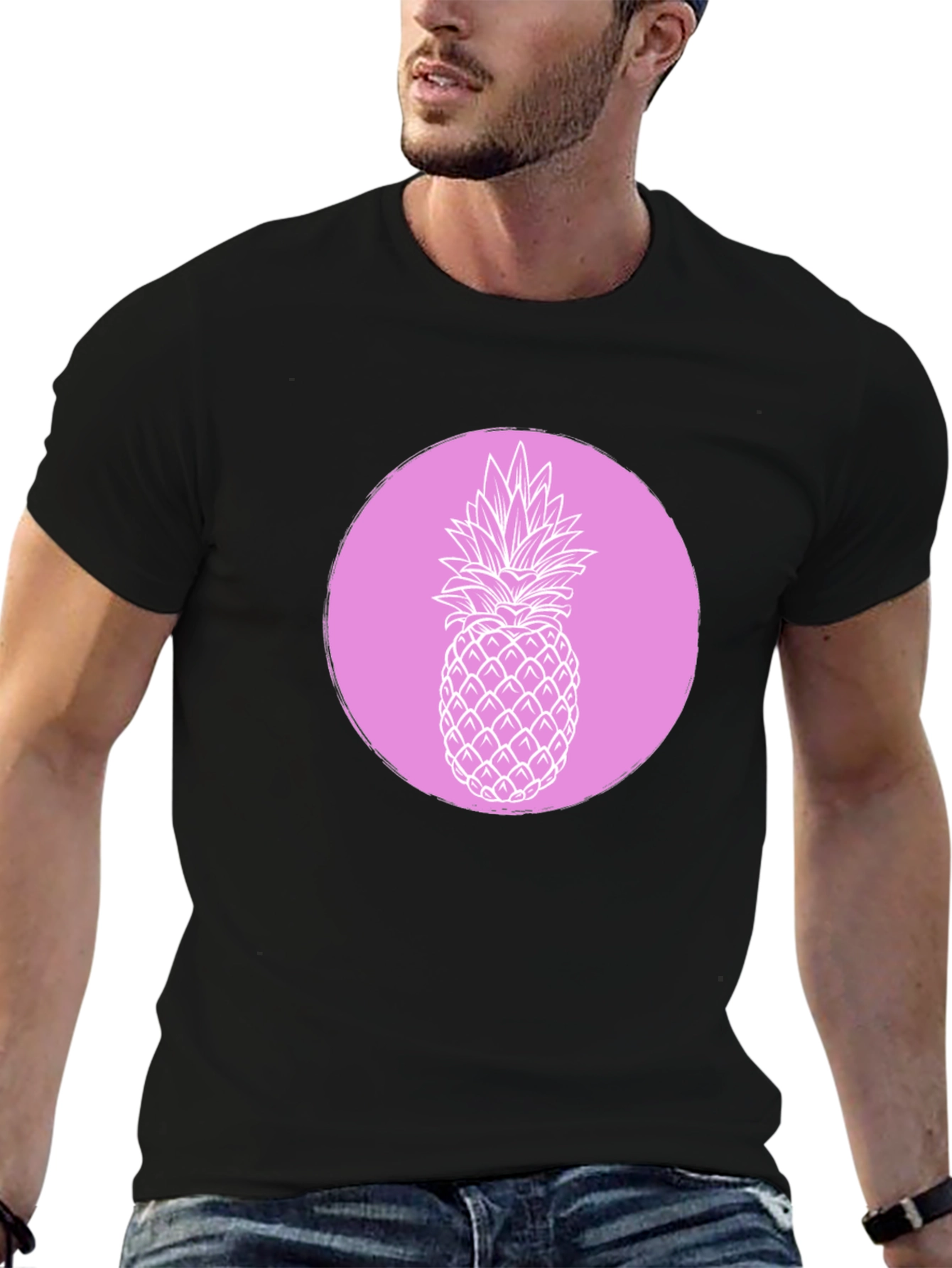 Pineapple Graphic Tee - Trendy Summer Style