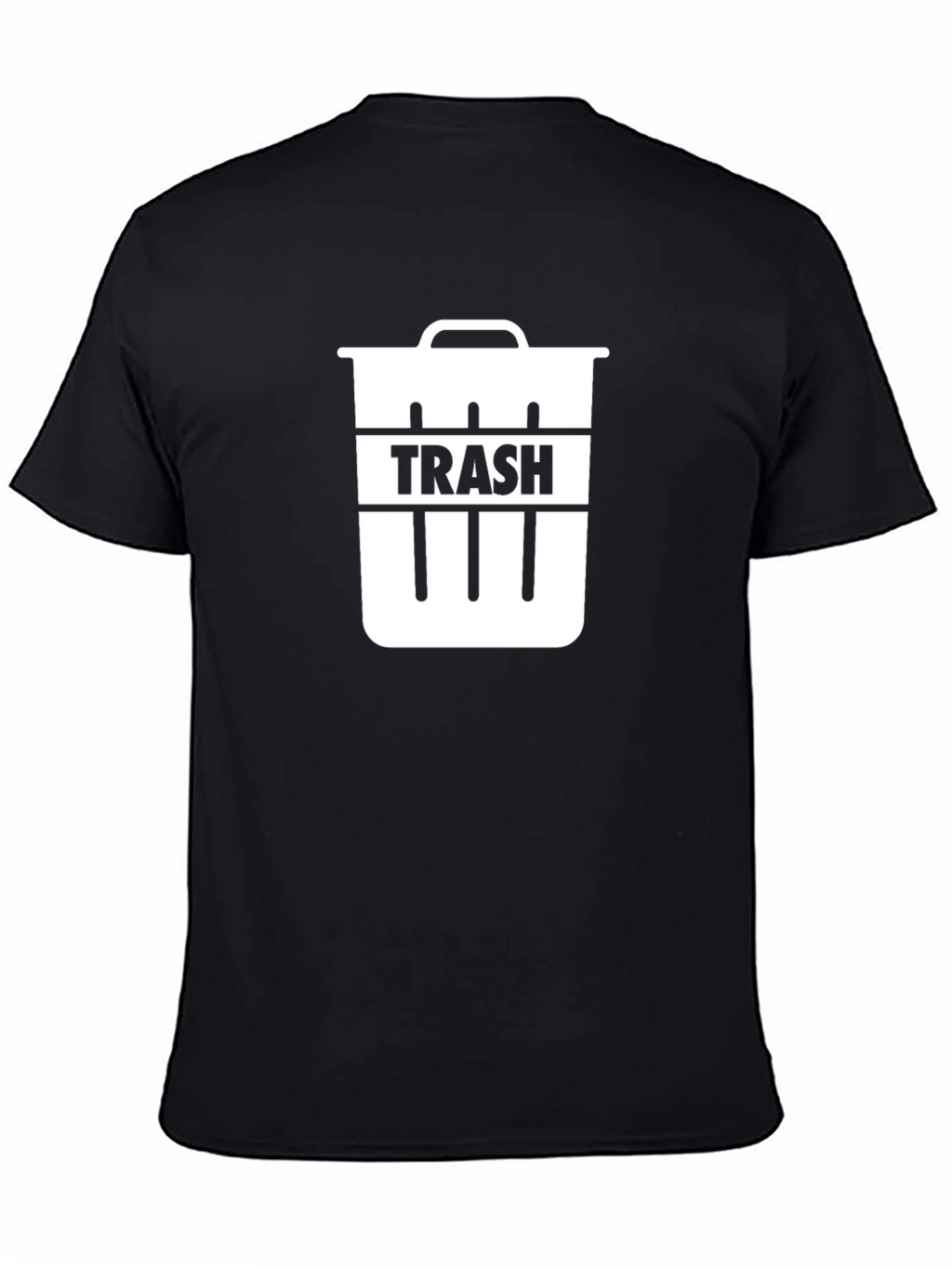 Trash Can Graphic Tee - Funny Sarcastic T-Shirt
