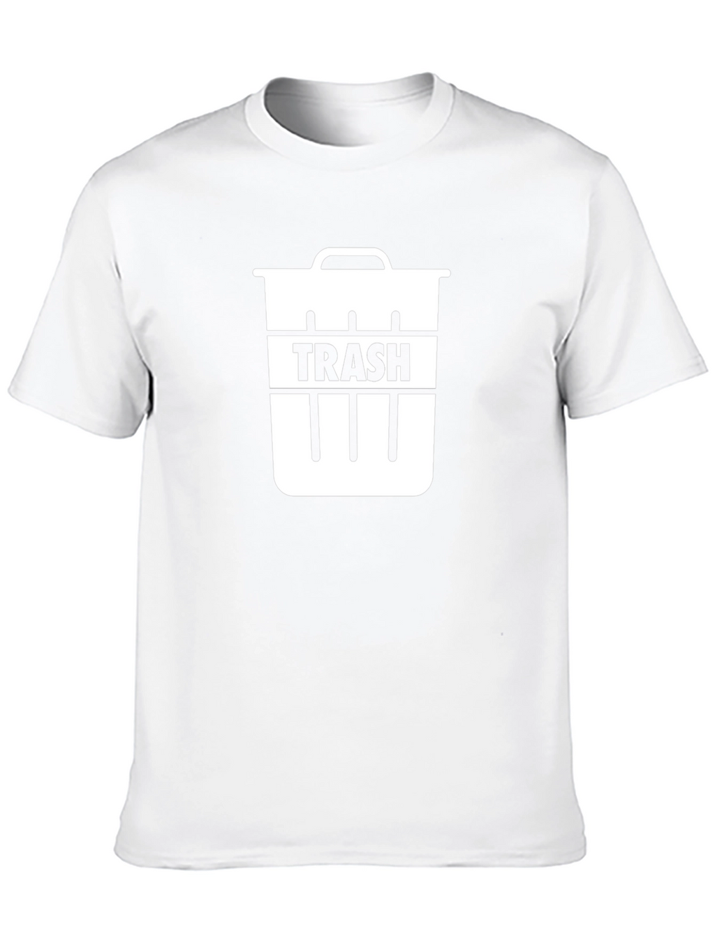 Trash Can Graphic Tee - Funny Sarcastic T-Shirt