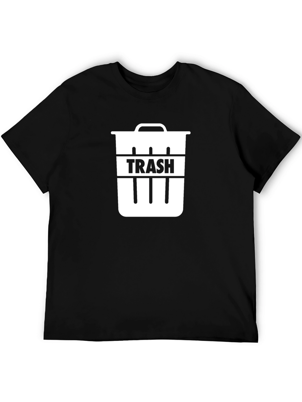 Trash Can Graphic Tee - Funny Sarcastic T-Shirt