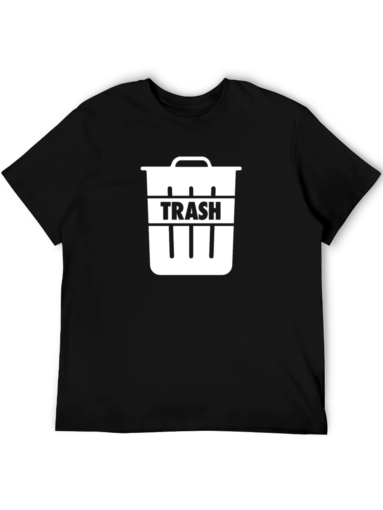 Trash Can Graphic Tee - Funny Sarcastic T-Shirt
