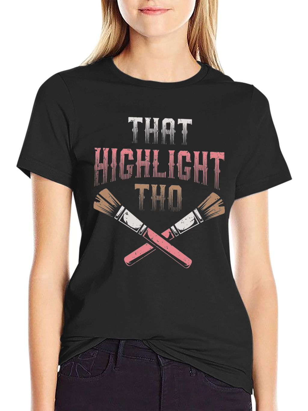 That Highlight Tho Makeup Brush Graphic Tee