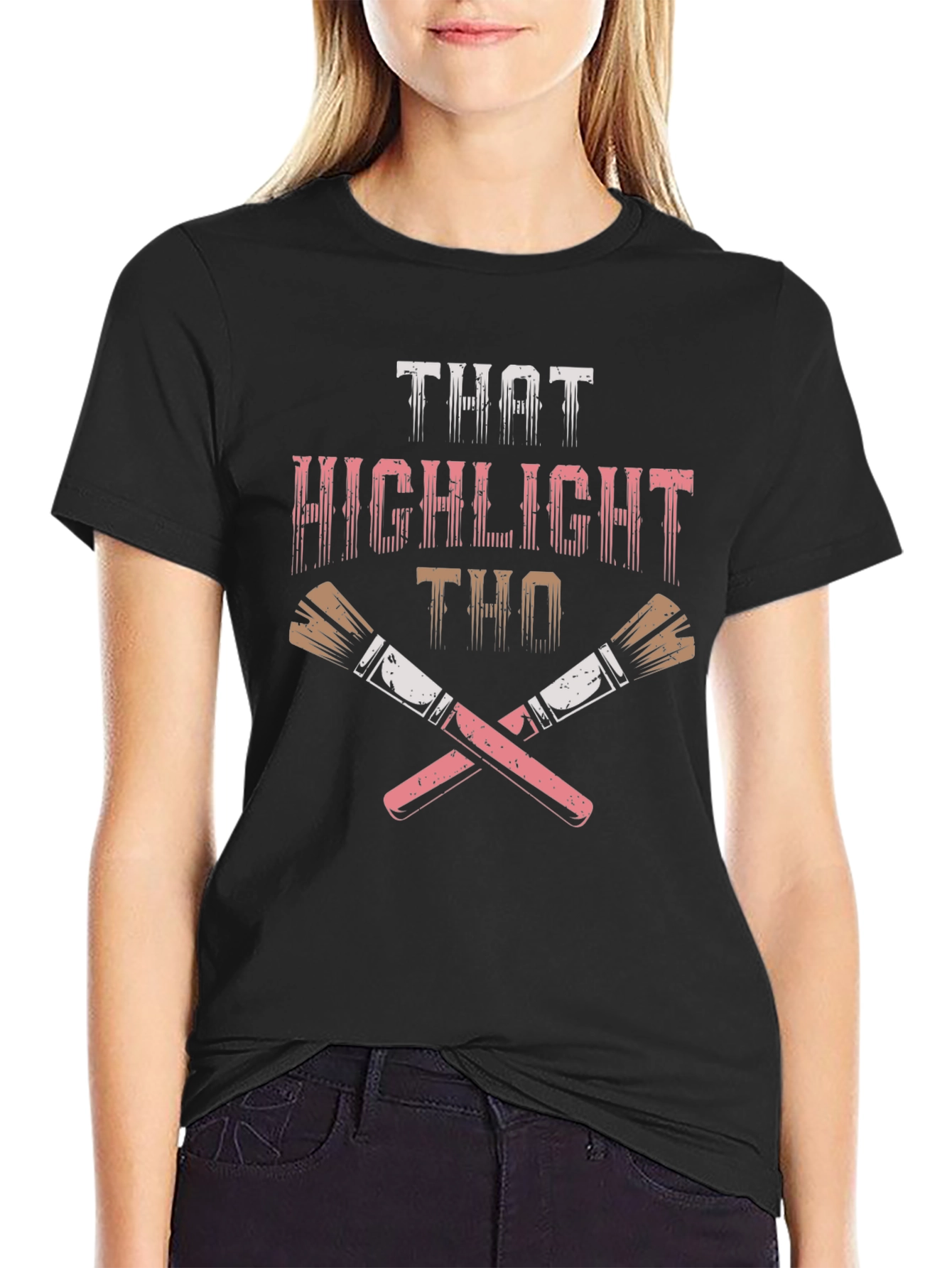 That Highlight Tho Makeup Brush Graphic Tee