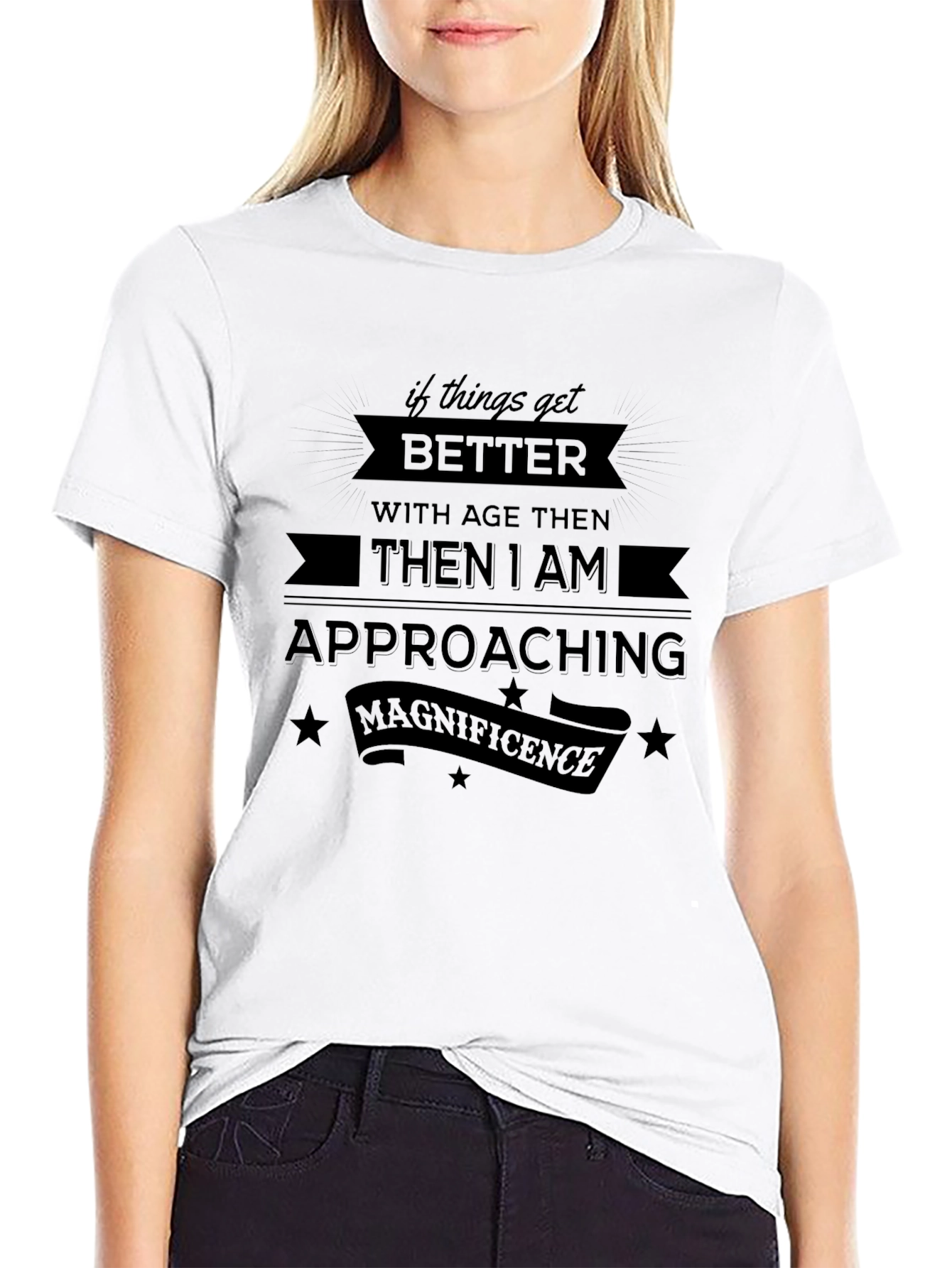 Funny Ageing Humor Graphic T-Shirt