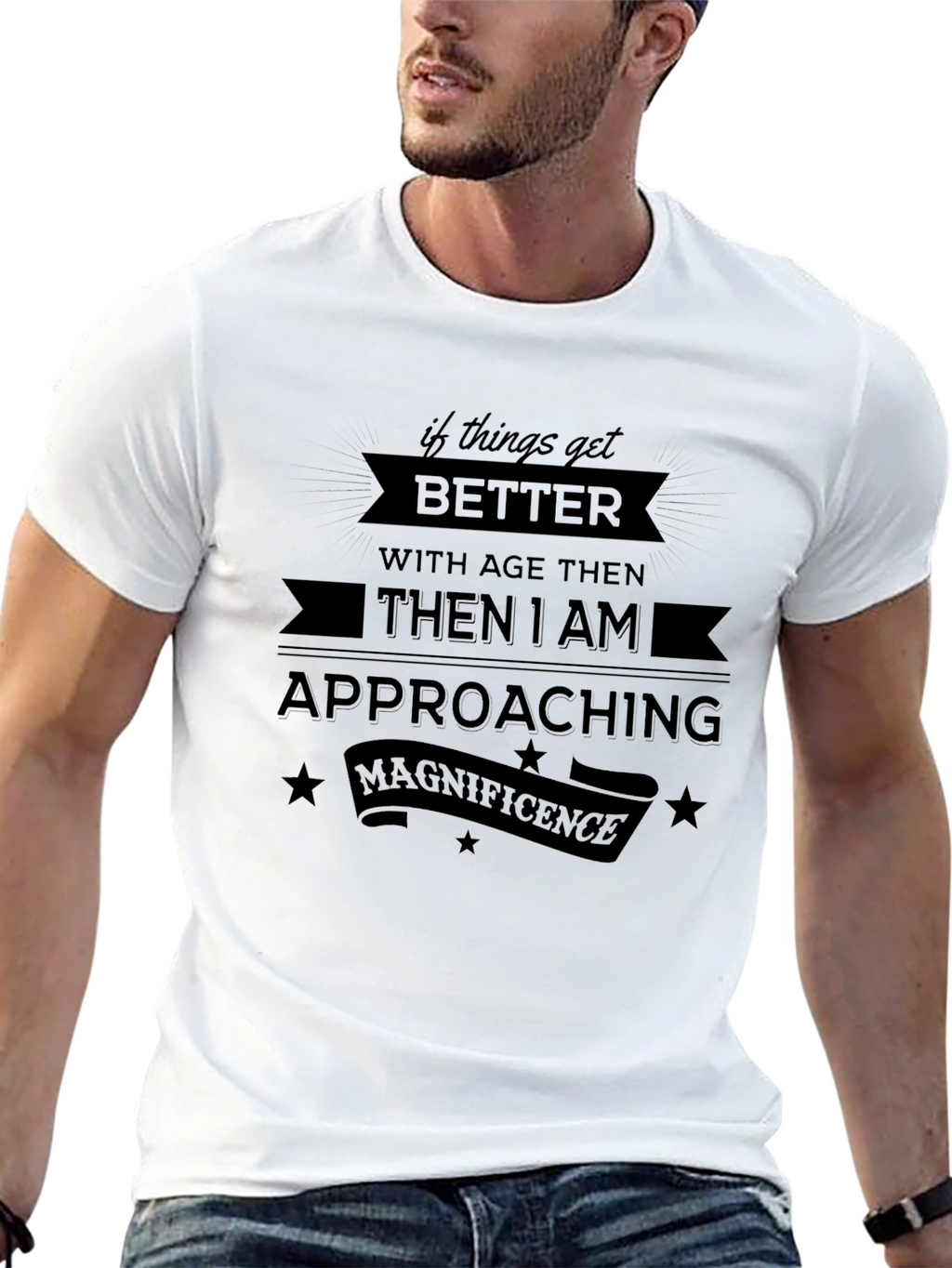 Funny Ageing Humor Graphic T-Shirt