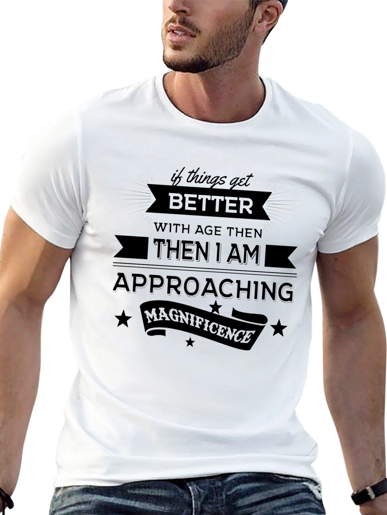 Funny Ageing Humor Graphic T-Shirt