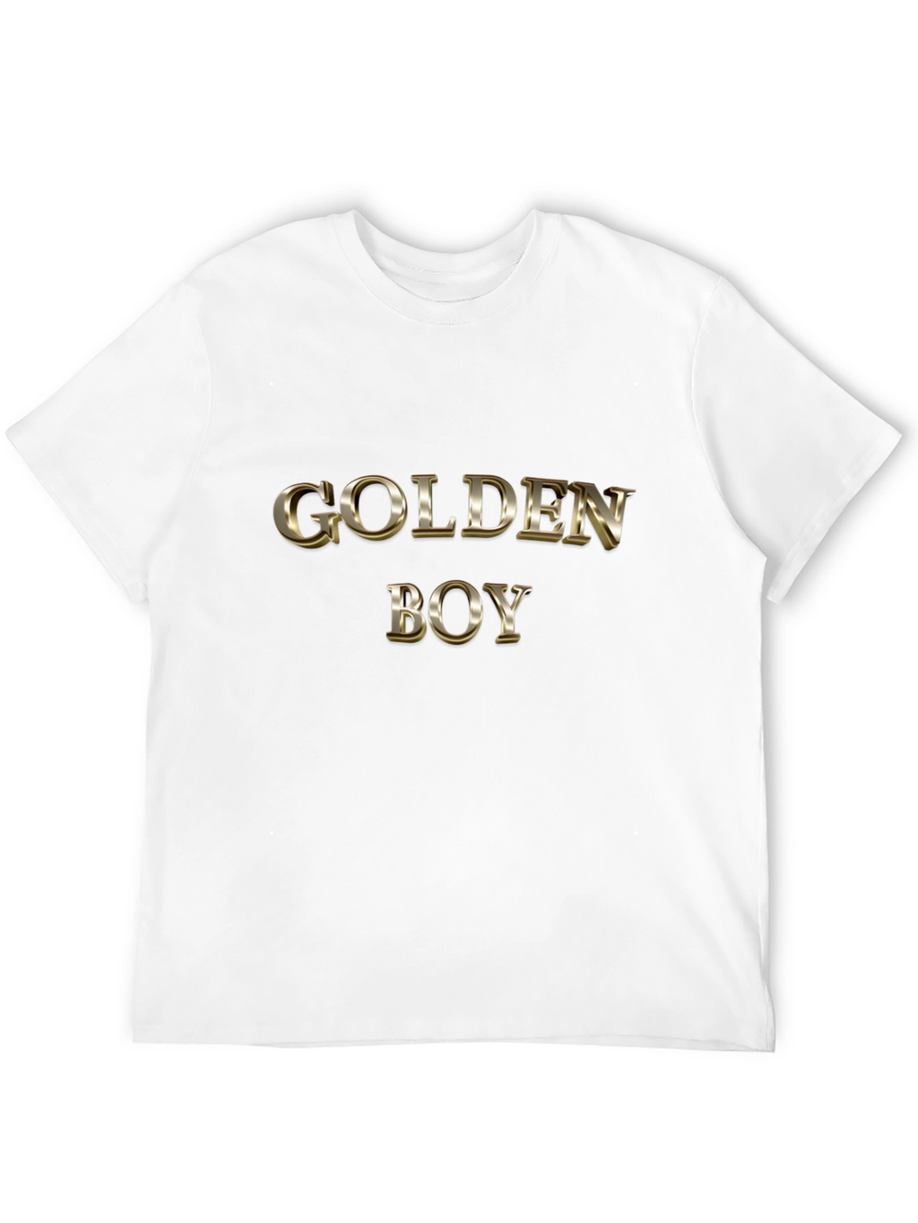 Golden Boy Graphic Tee - Stylish Mens Shirt