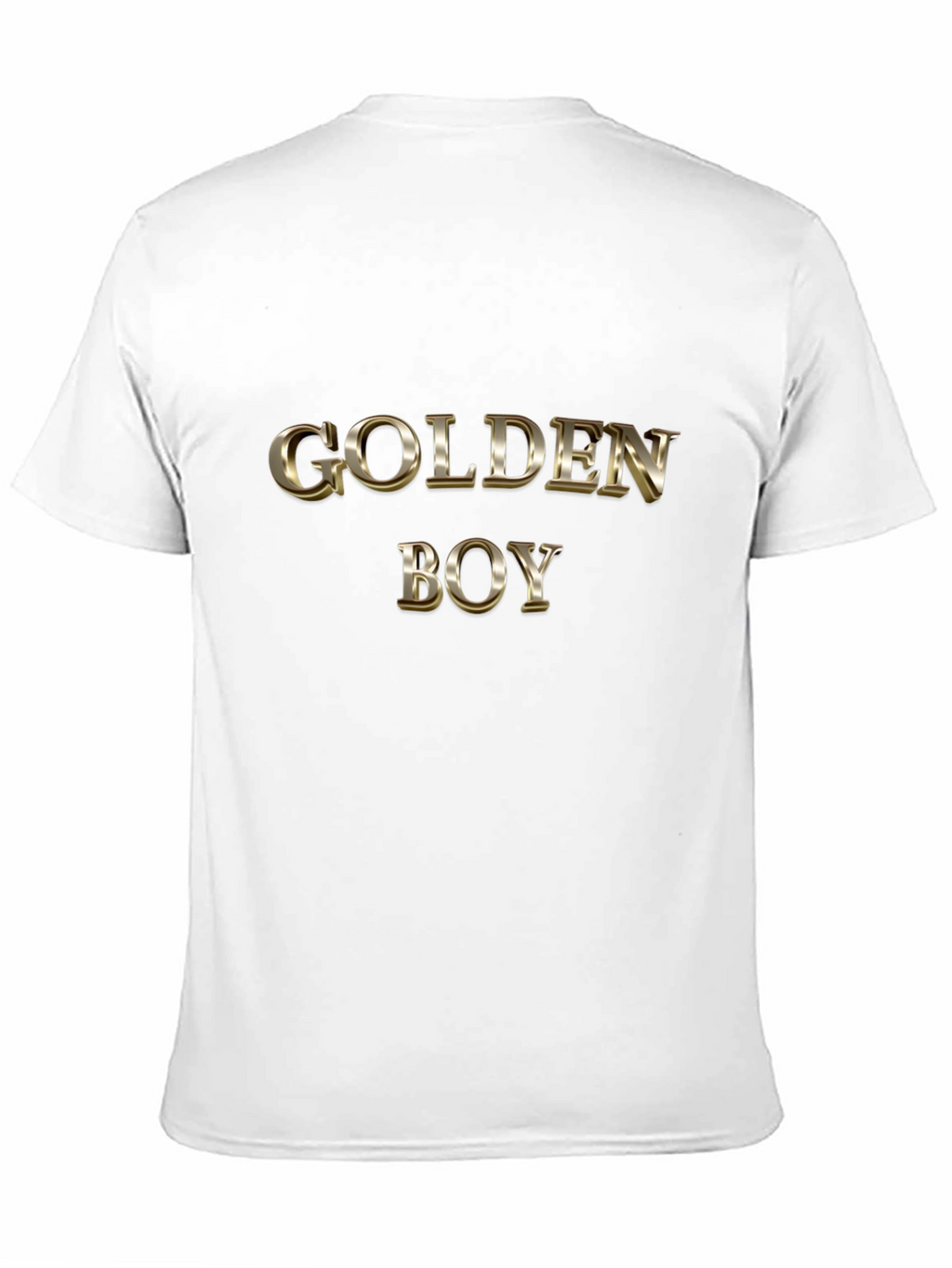 Golden Boy Graphic Tee - Stylish Mens Shirt