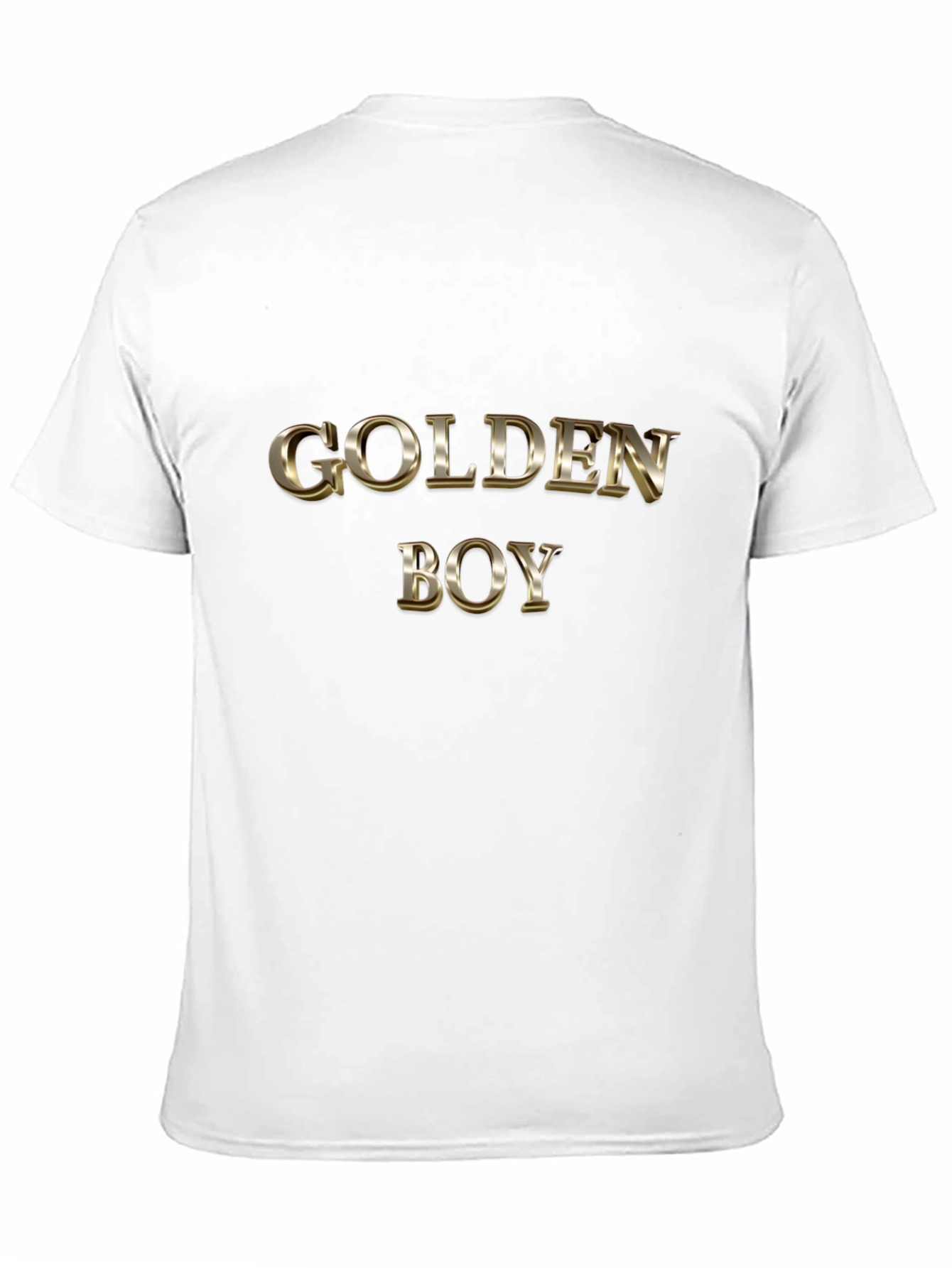 Golden Boy Graphic Tee - Stylish Mens Shirt
