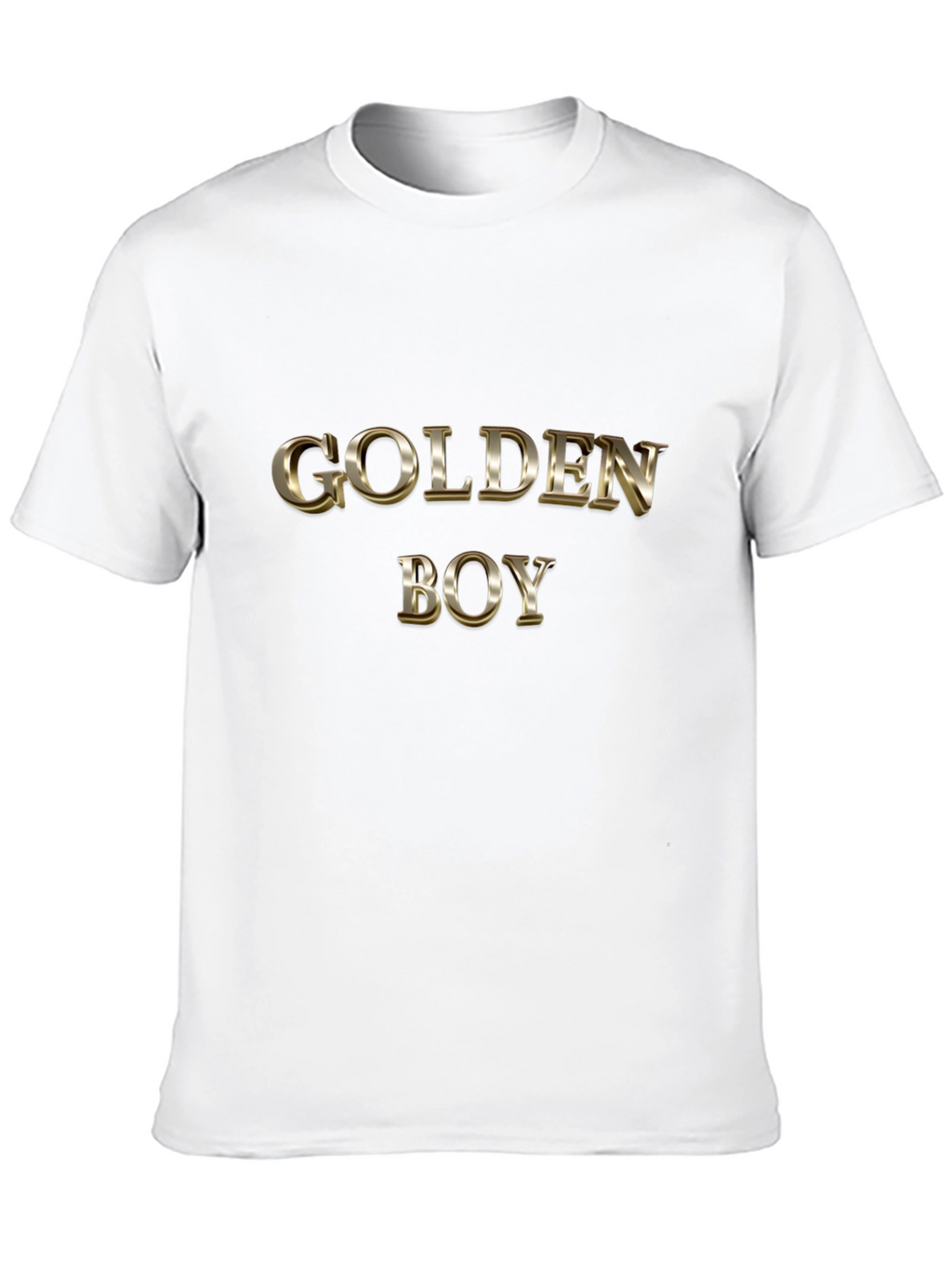 Golden Boy Graphic Tee - Stylish Mens Shirt