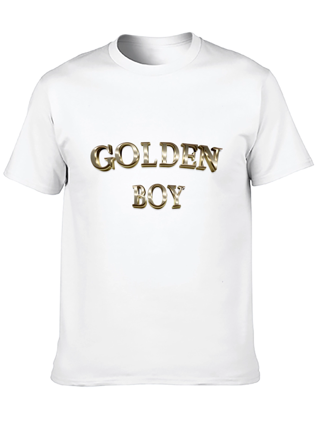 Golden Boy Graphic Tee - Stylish Mens Shirt