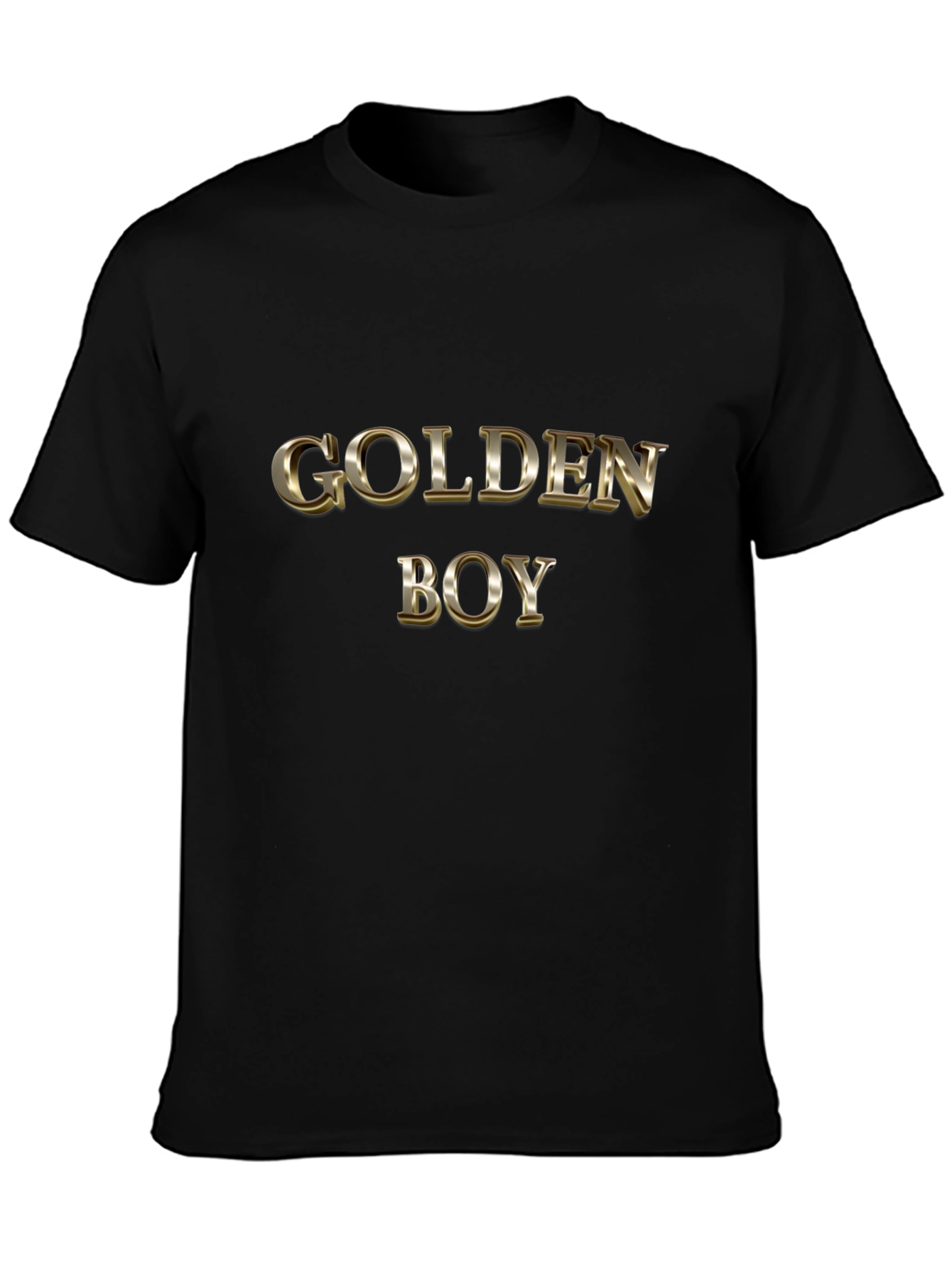 Golden Boy Graphic Tee - Stylish Mens Shirt