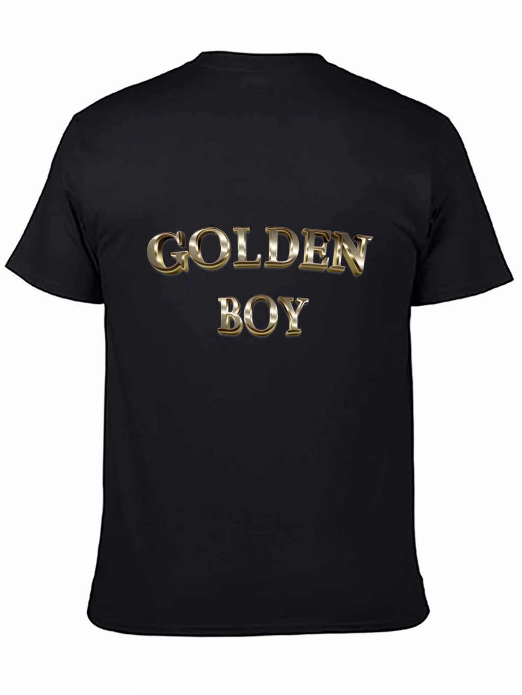 Golden Boy Graphic Tee - Stylish Mens Shirt
