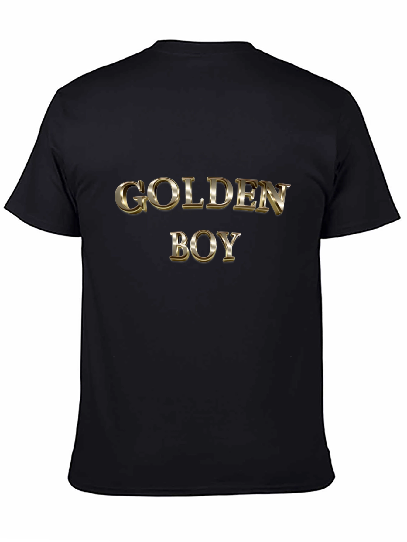 Golden Boy Graphic Tee - Stylish Mens Shirt