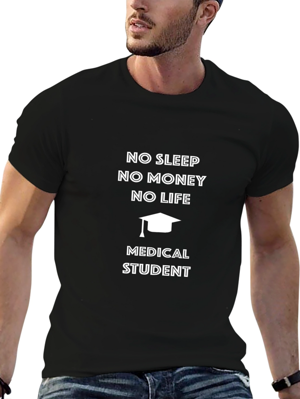 Medical Student T-Shirt - No Sleep No Life