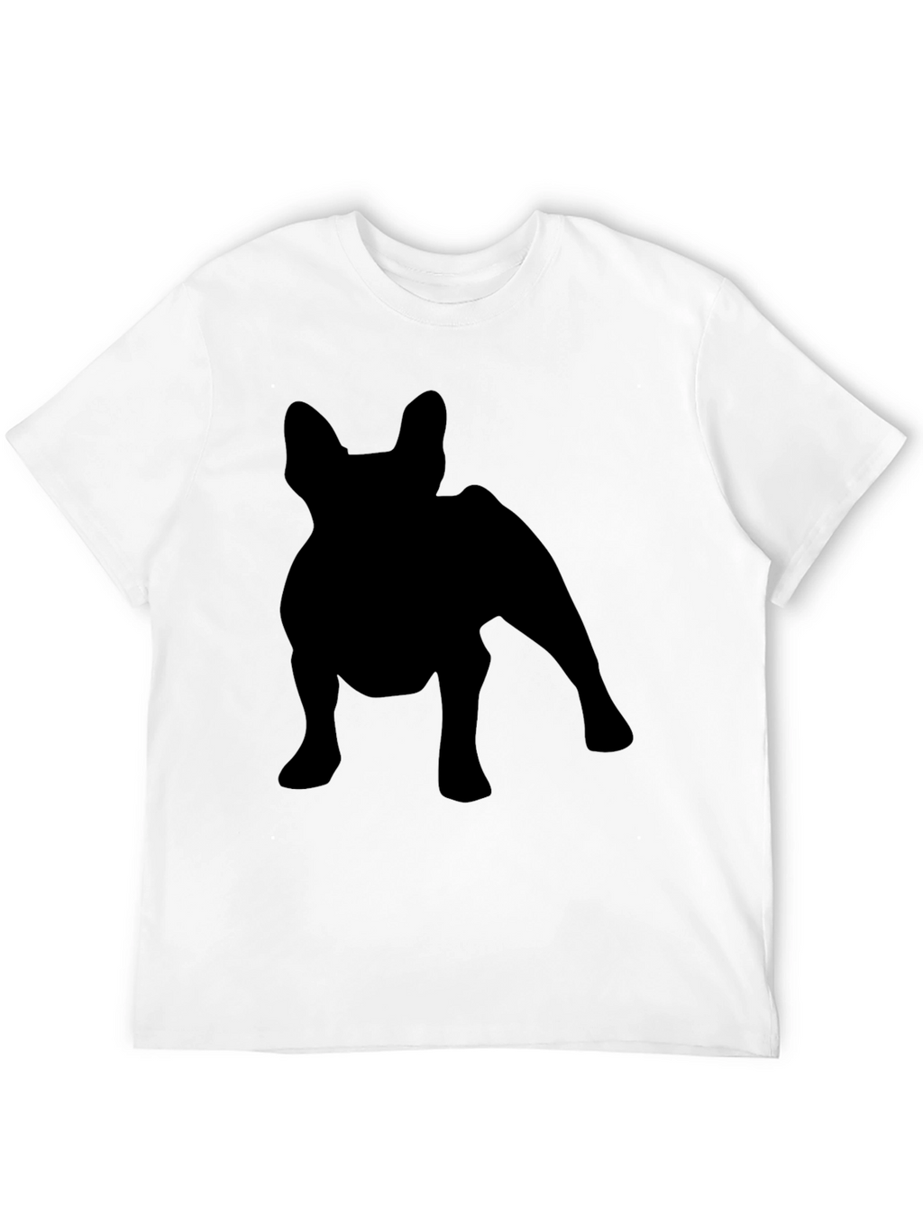 Black French Bulldog Silhouette T-Shirt