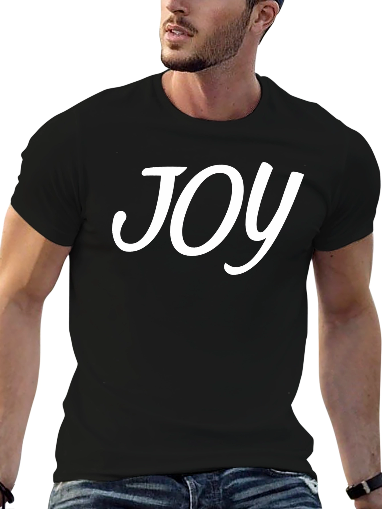 Joy Graphic Tee - Classic Comfort Modern Style