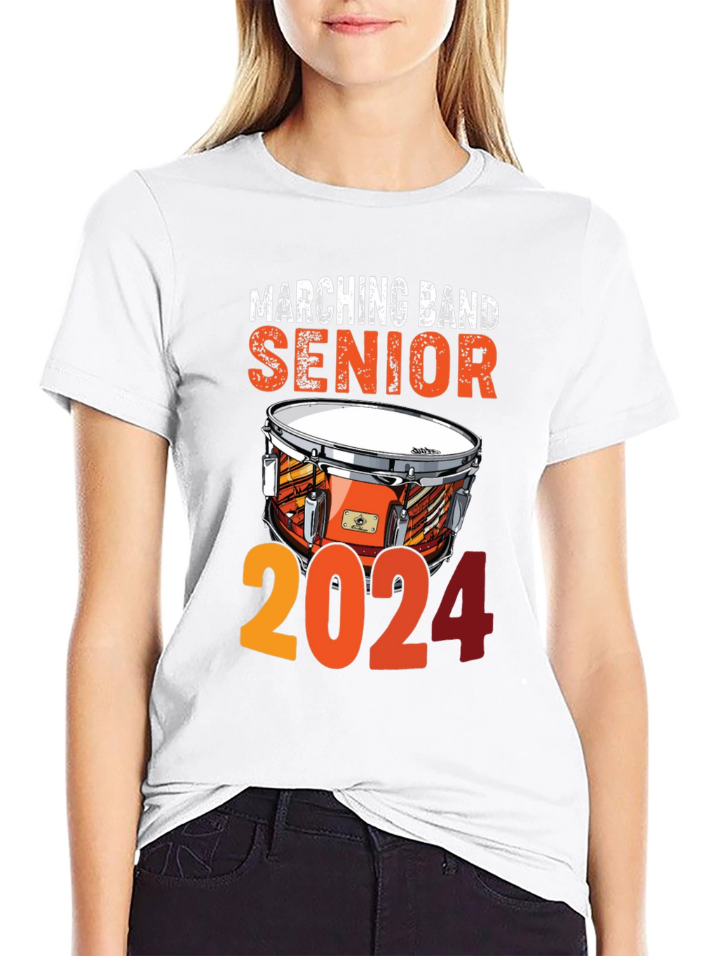 Marching Band Senior 2024 T-Shirt