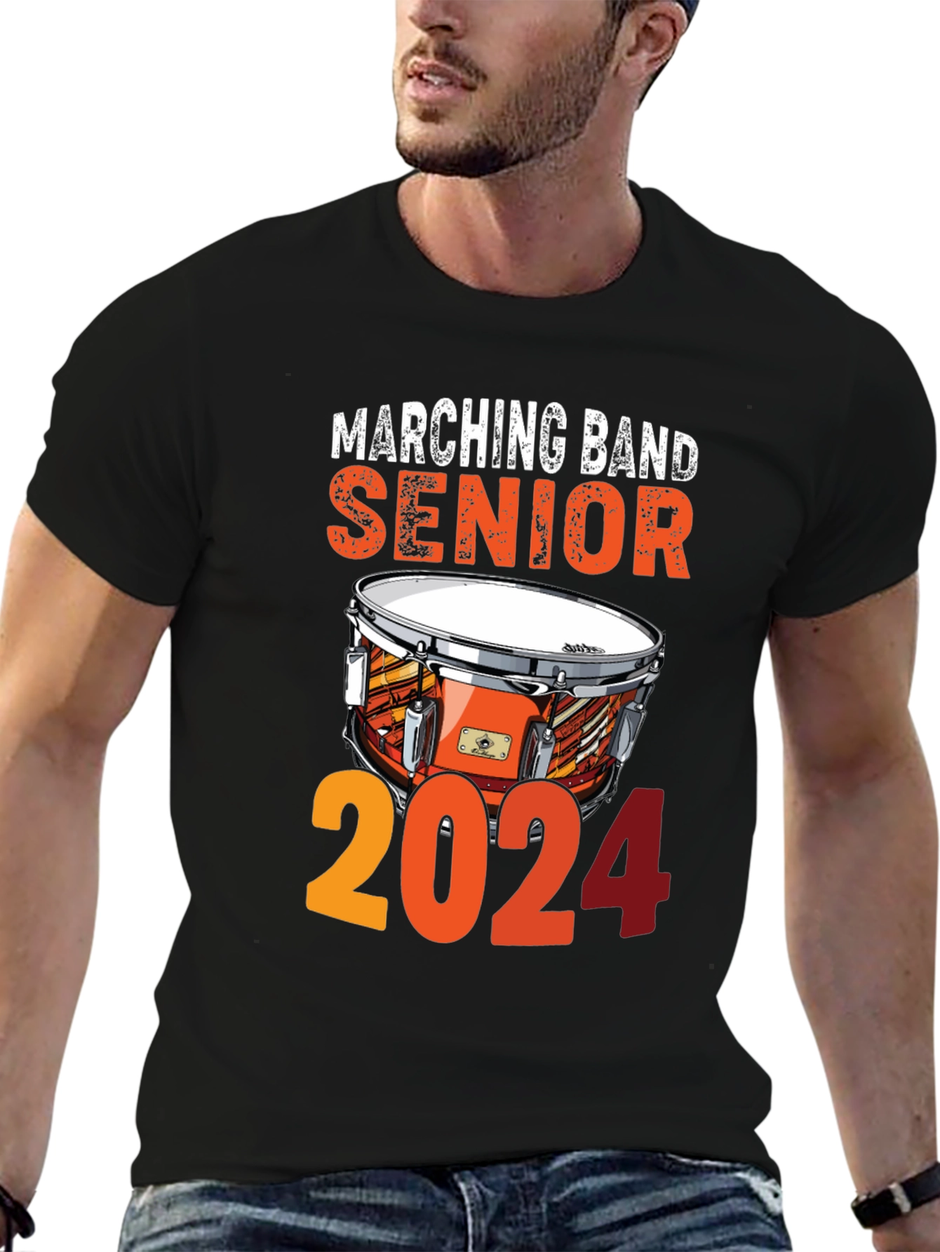 Marching Band Senior 2024 T-Shirt