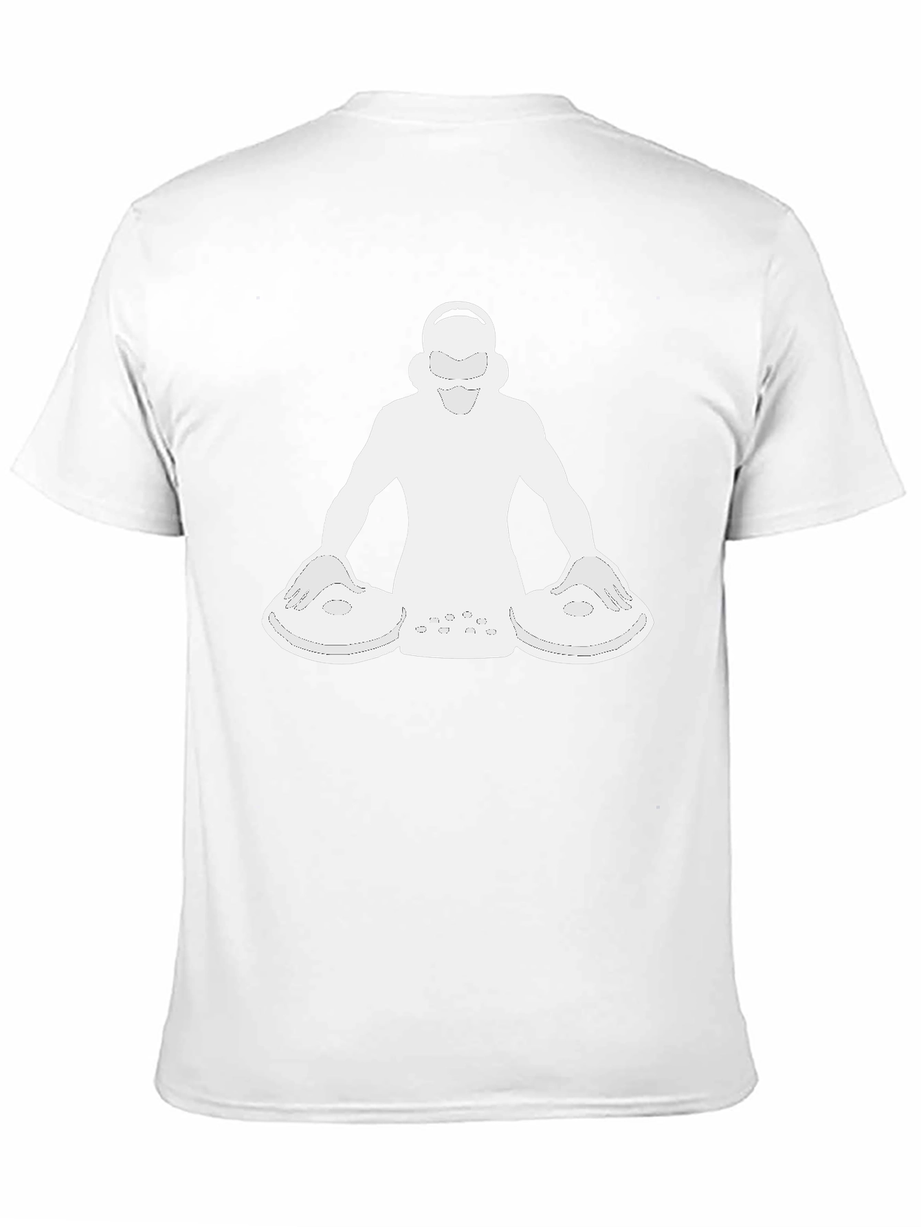 DJ Graphic Tee - Black Short Sleeve Shirt