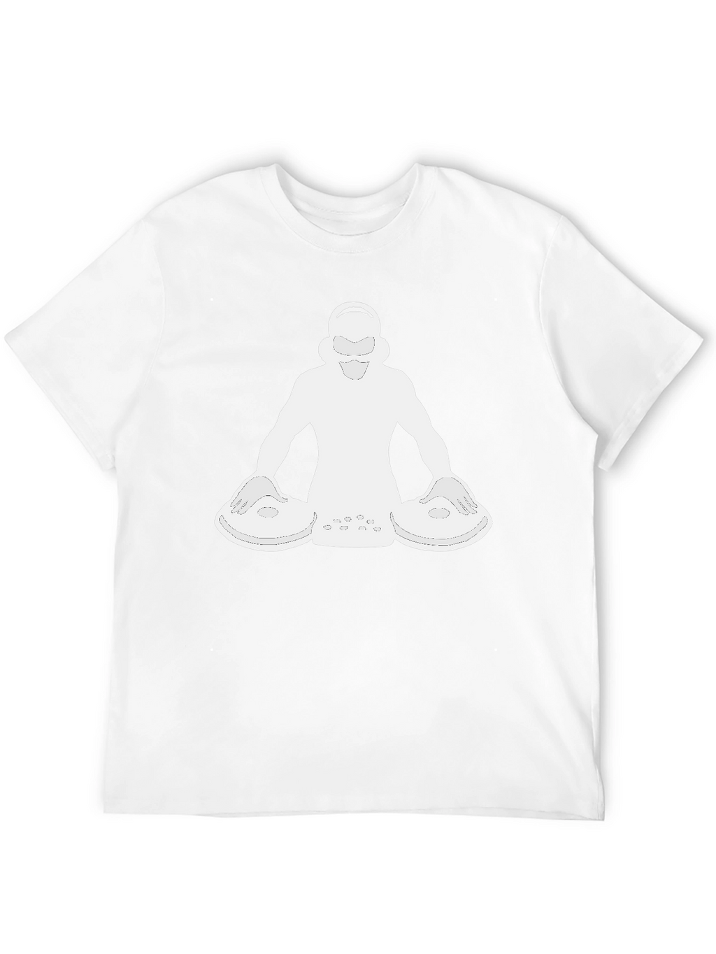 DJ Graphic Tee - Black Short Sleeve Shirt