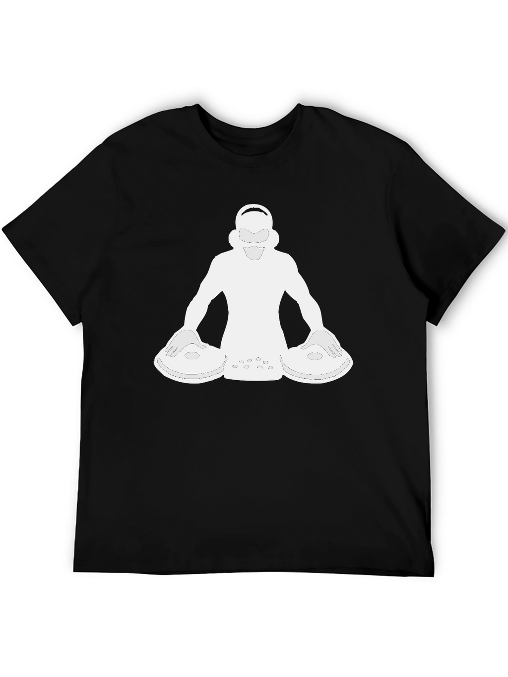 DJ Graphic Tee - Black Short Sleeve Shirt