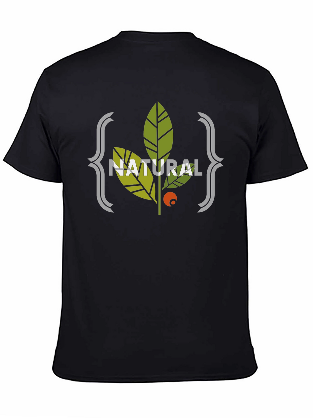 Natural Graphic Tee - Stylish Eco-Friendly Design