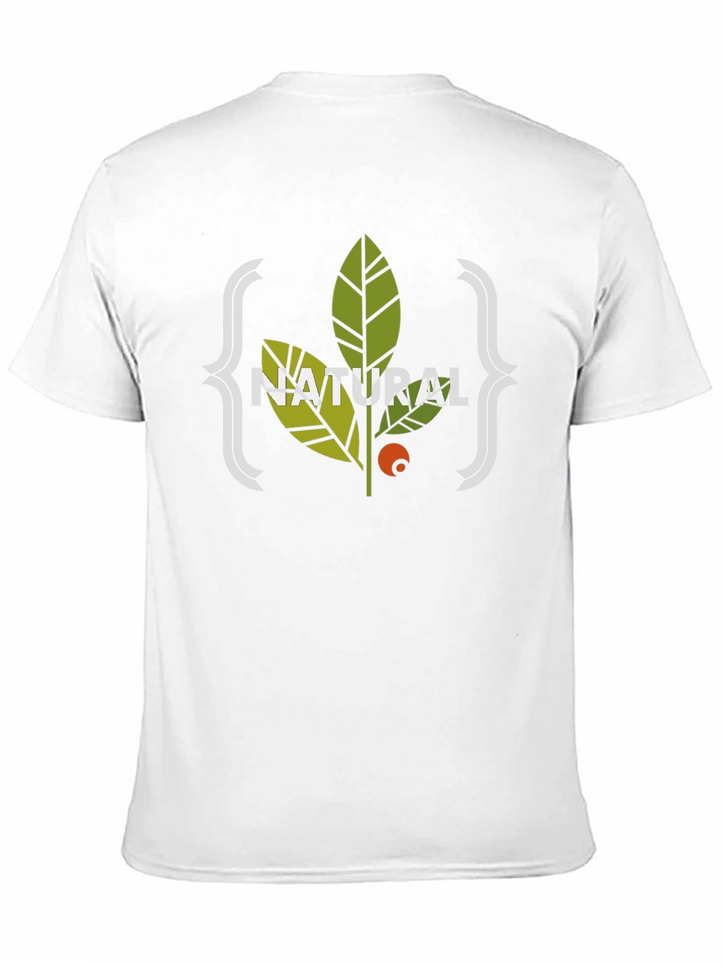 Natural Graphic Tee - Stylish Eco-Friendly Design