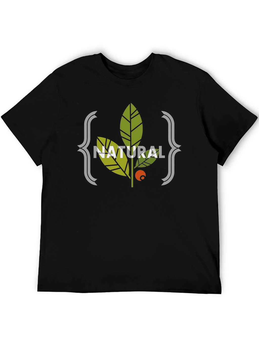 Natural Graphic Tee - Stylish Eco-Friendly Design