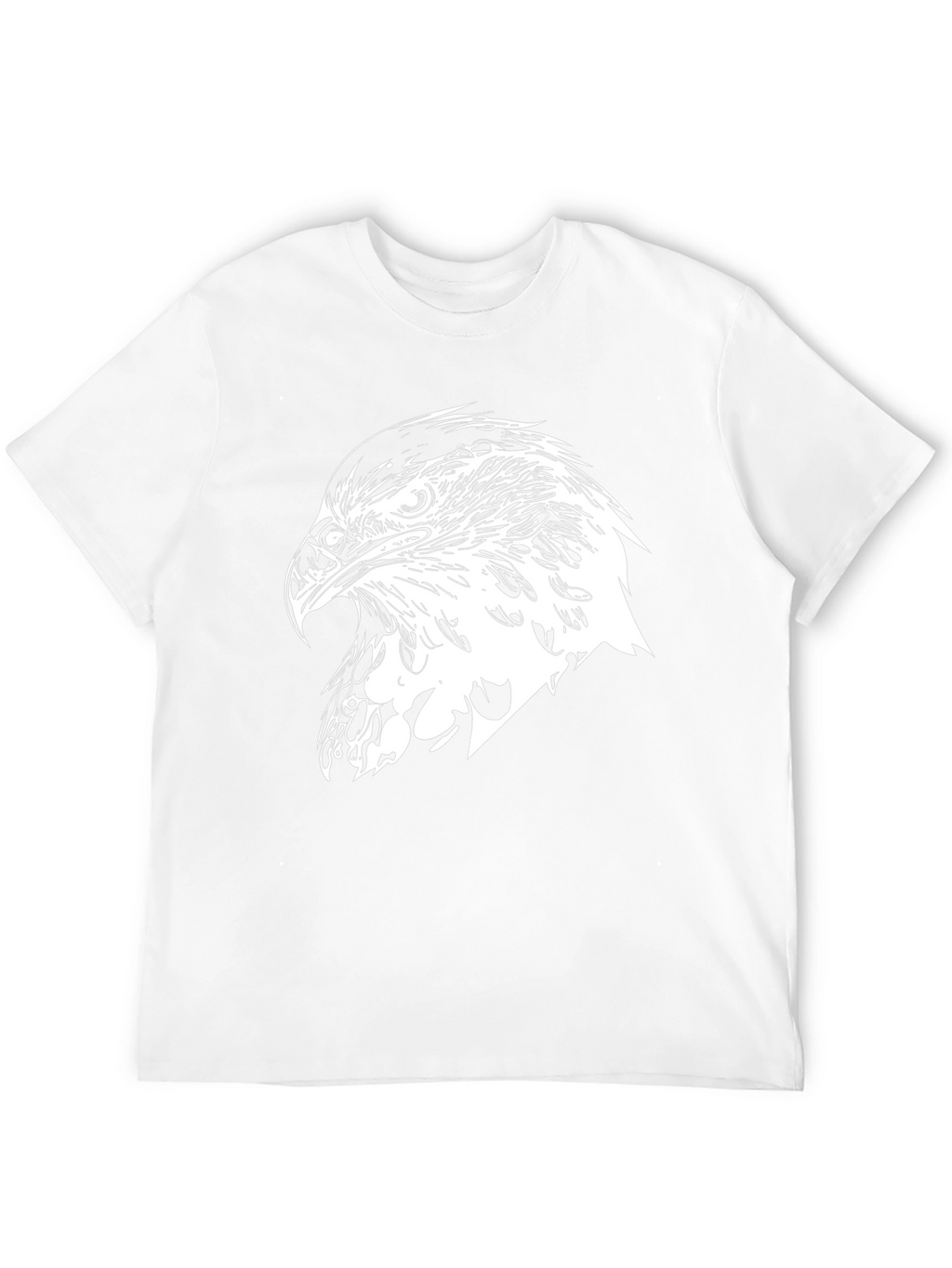 Mens Black T-Shirt - Eagle Graphic Tee