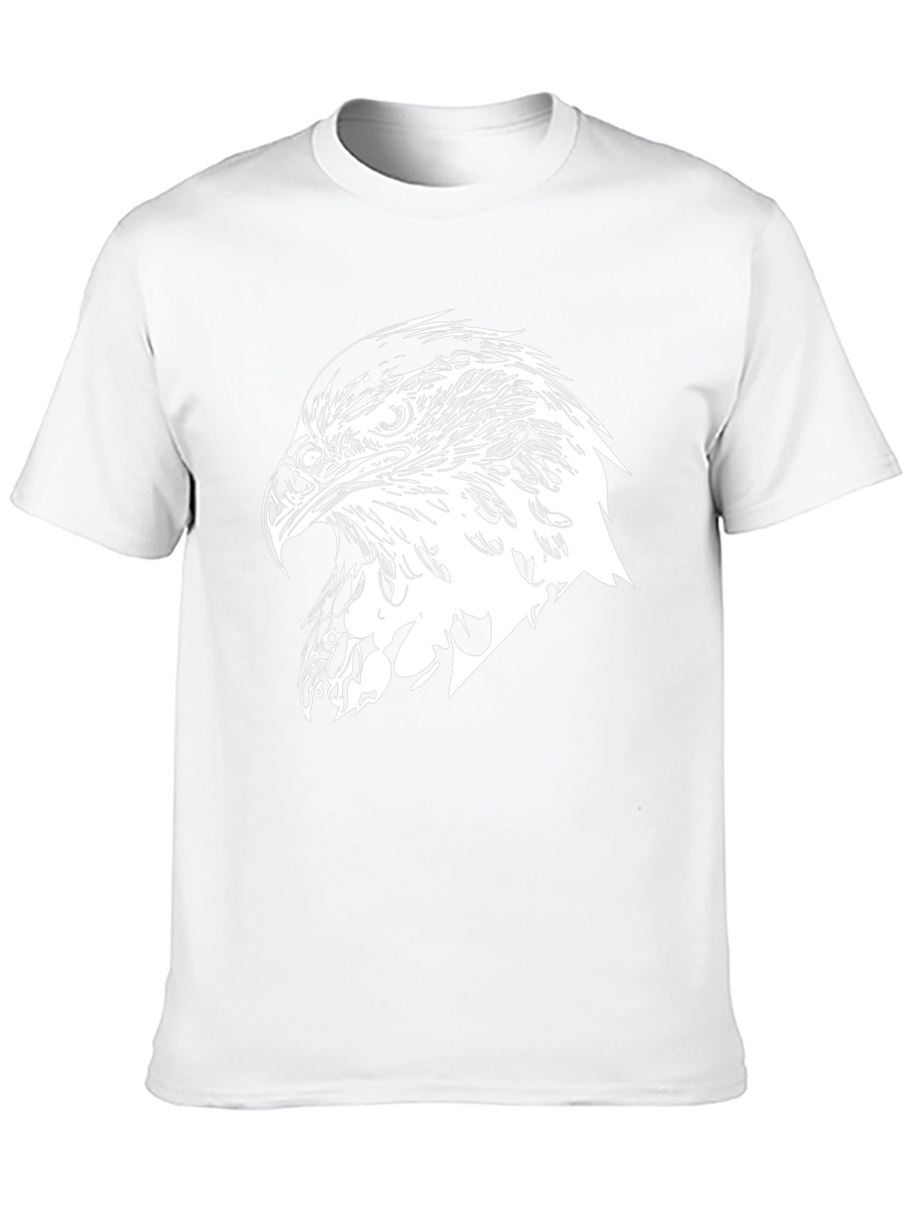 Mens Black T-Shirt - Eagle Graphic Tee