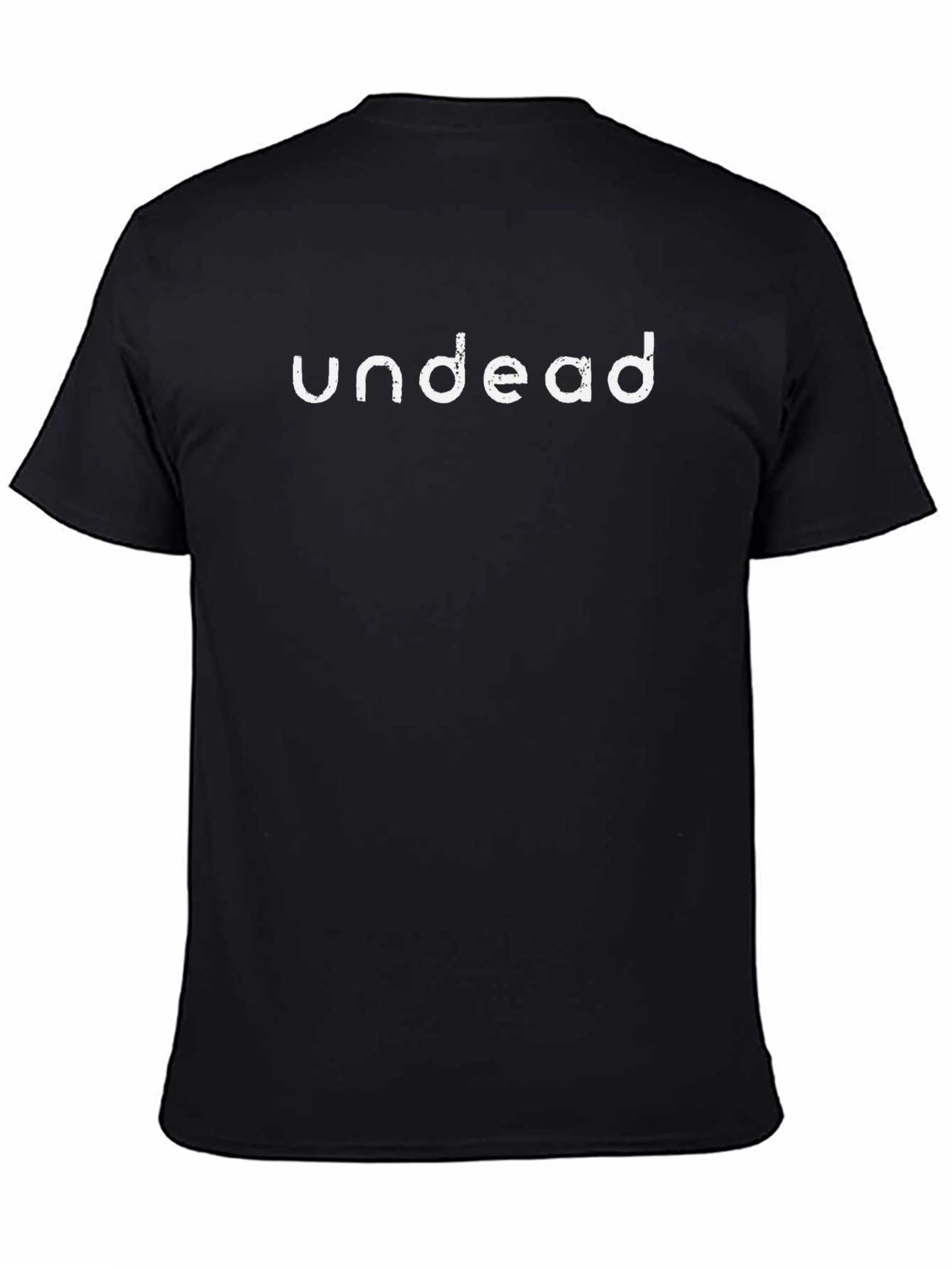 Undead Graphic Print Black T-Shirt
