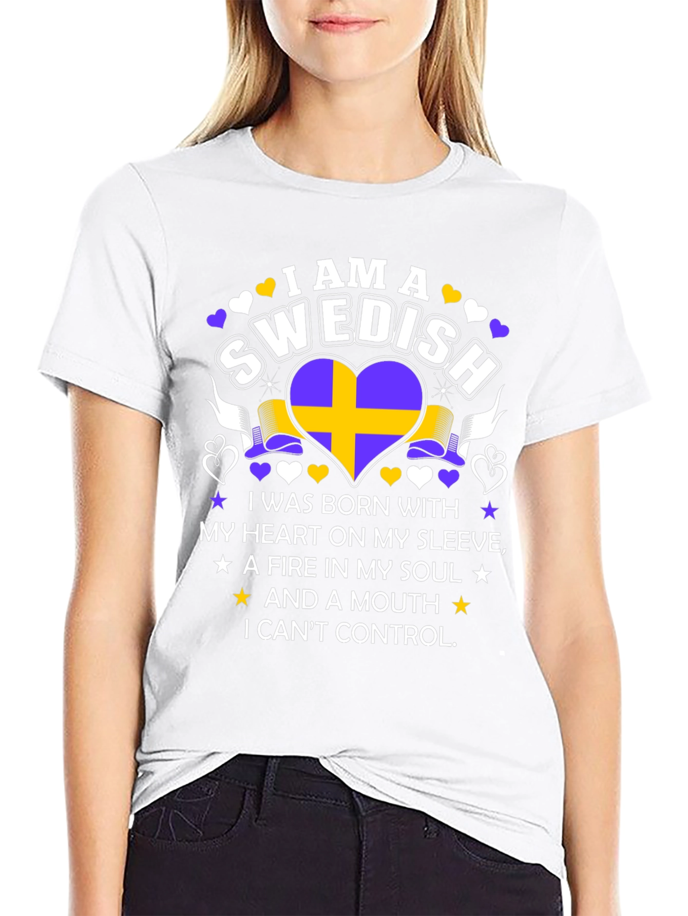 I am a Swedish: Heart & Soul T-Shirt