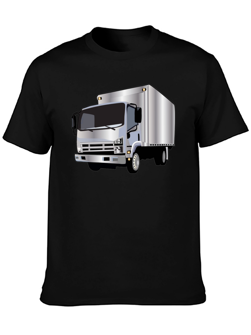 Truck Graphic Tee - Cool Black T-Shirt