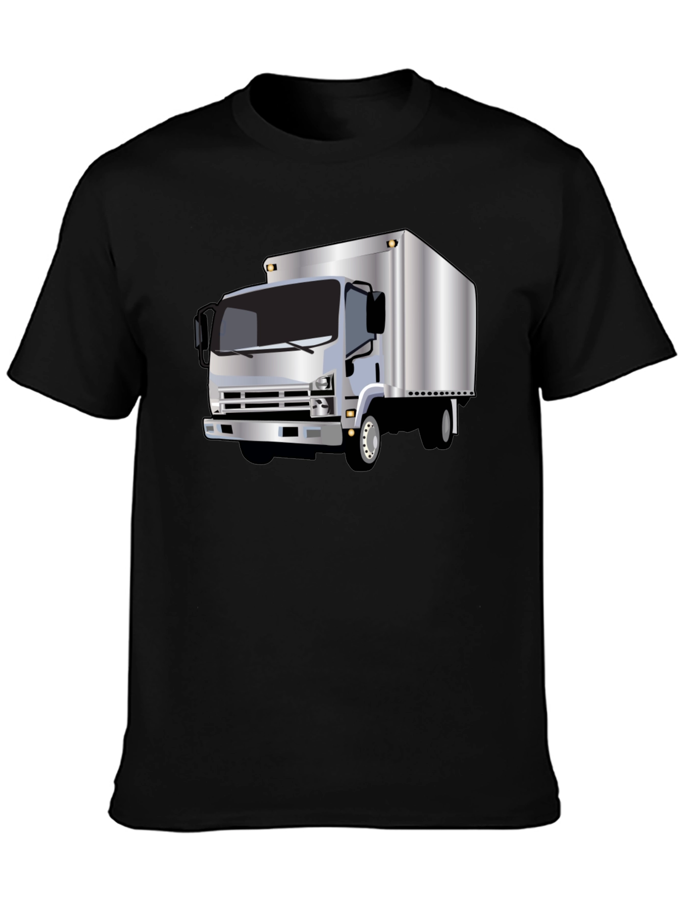 Truck Graphic Tee - Cool Black T-Shirt