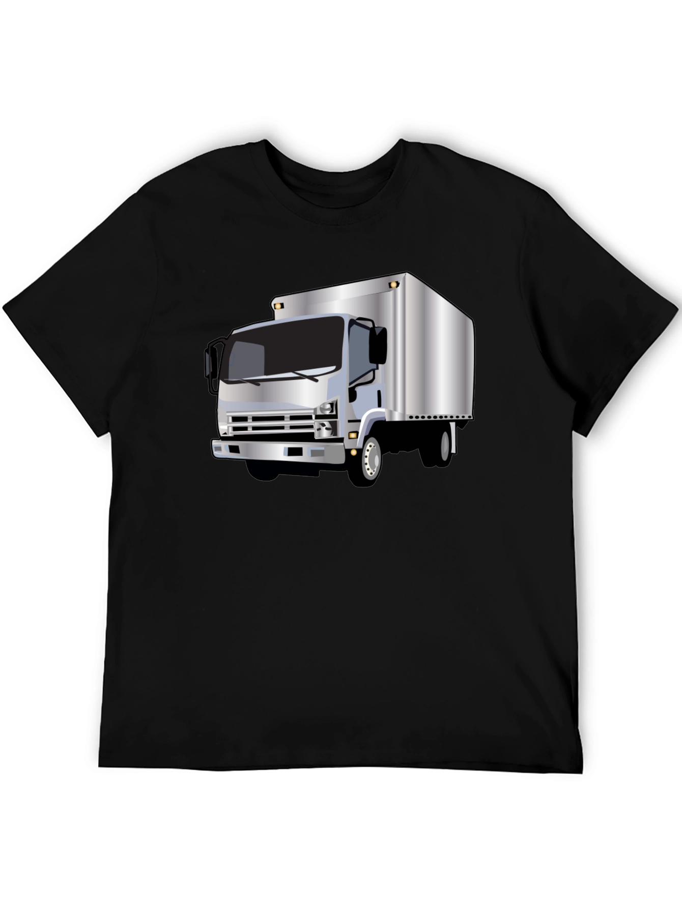 Truck Graphic Tee - Cool Black T-Shirt