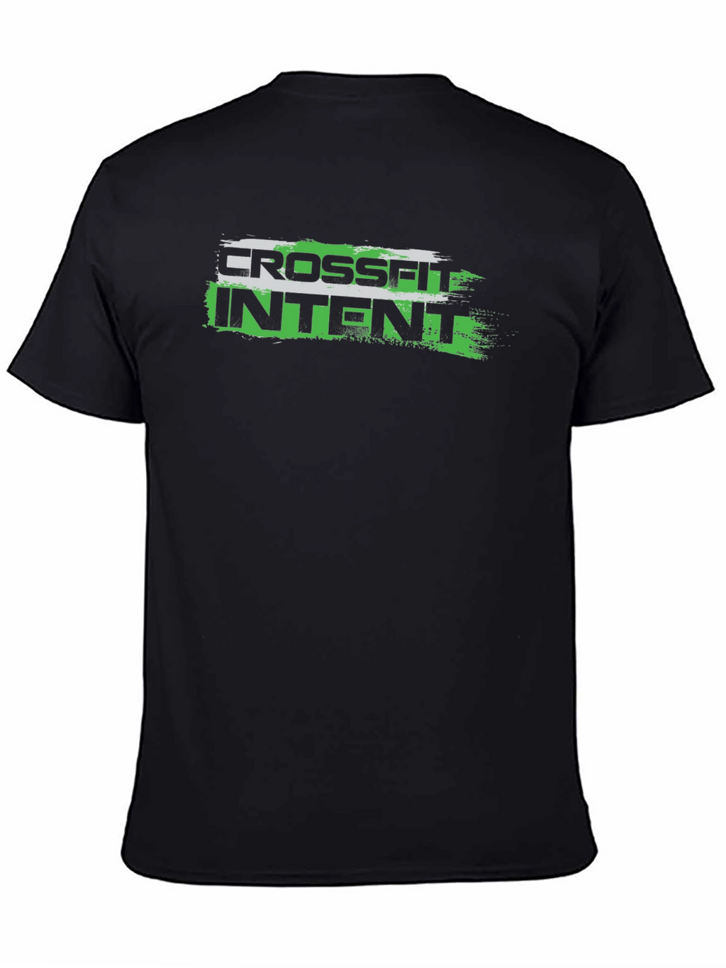 Crossfit Intent Graphic Tee - Black