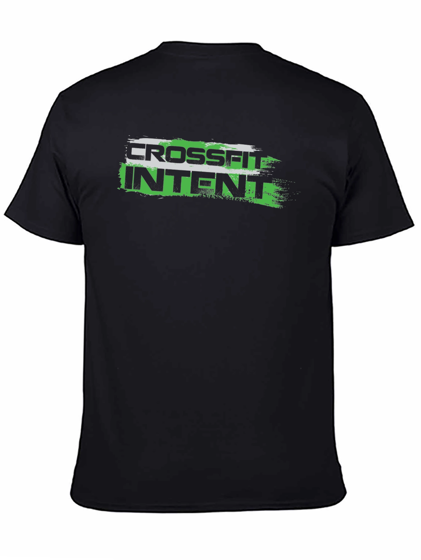 Crossfit Intent Graphic Tee - Black