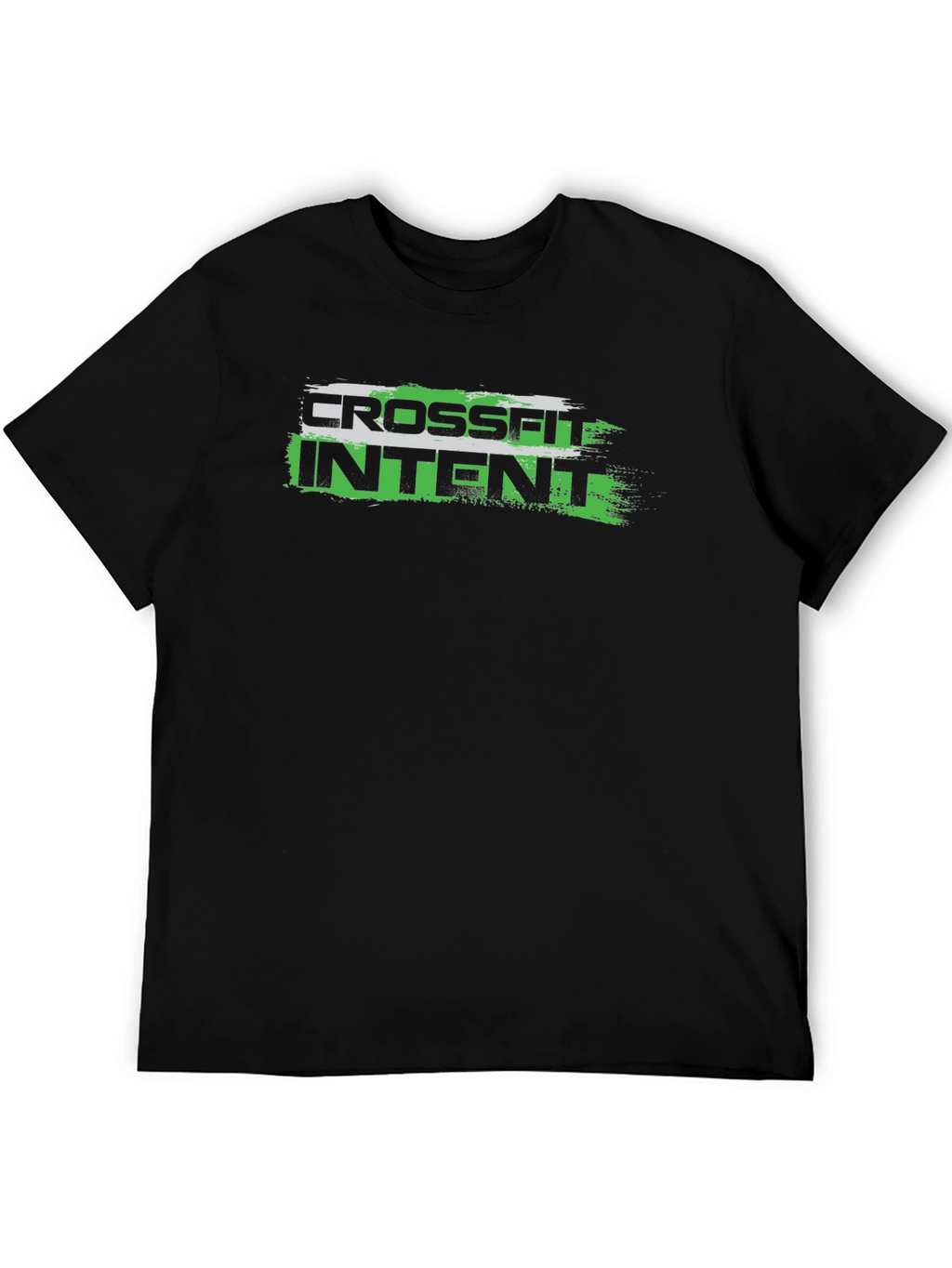 Crossfit Intent Graphic Tee - Black