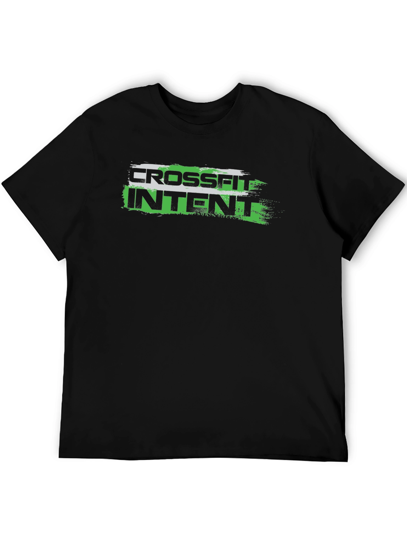Crossfit Intent Graphic Tee - Black