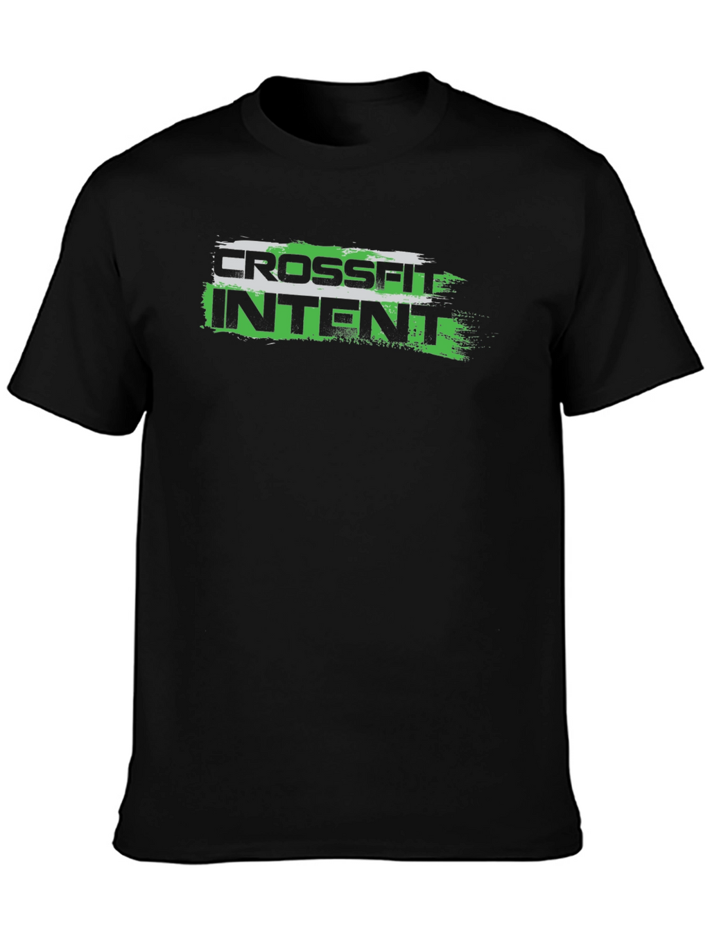 Crossfit Intent Graphic Tee - Black