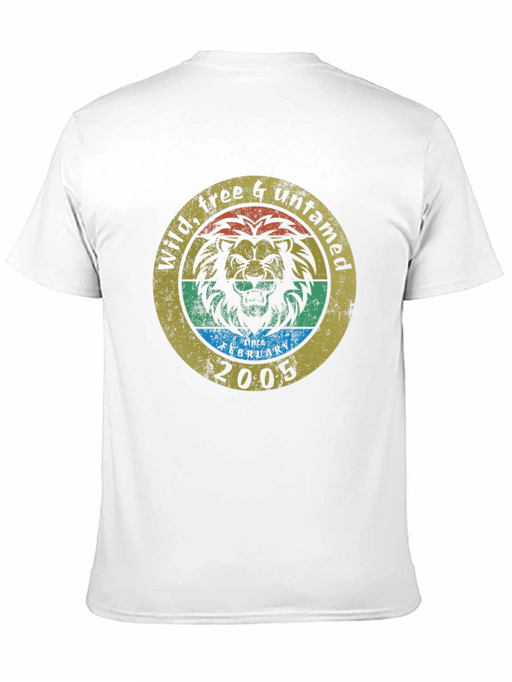 Wild Free & Untamed Lion Graphic Tee