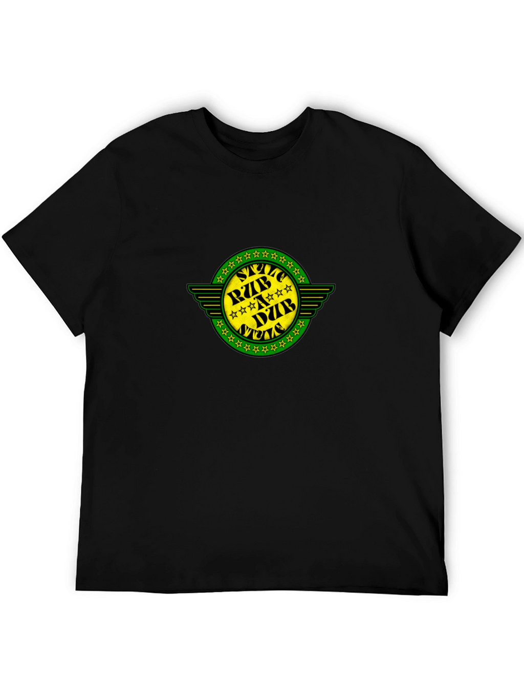 Graphic Tee - Star RZBADZB NUZB Design Black