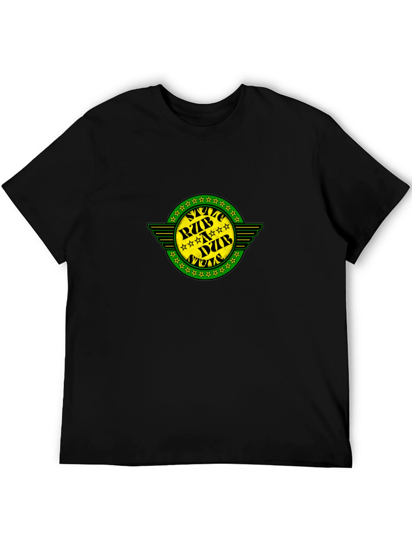 Graphic Tee - Star RZBADZB NUZB Design Black