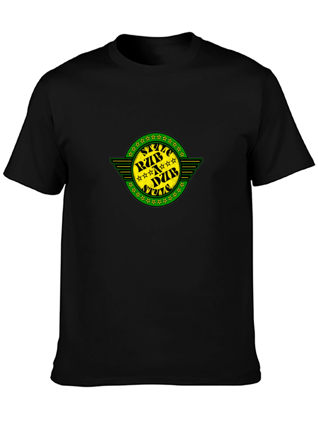 Graphic Tee - Star RZBADZB NUZB Design Black