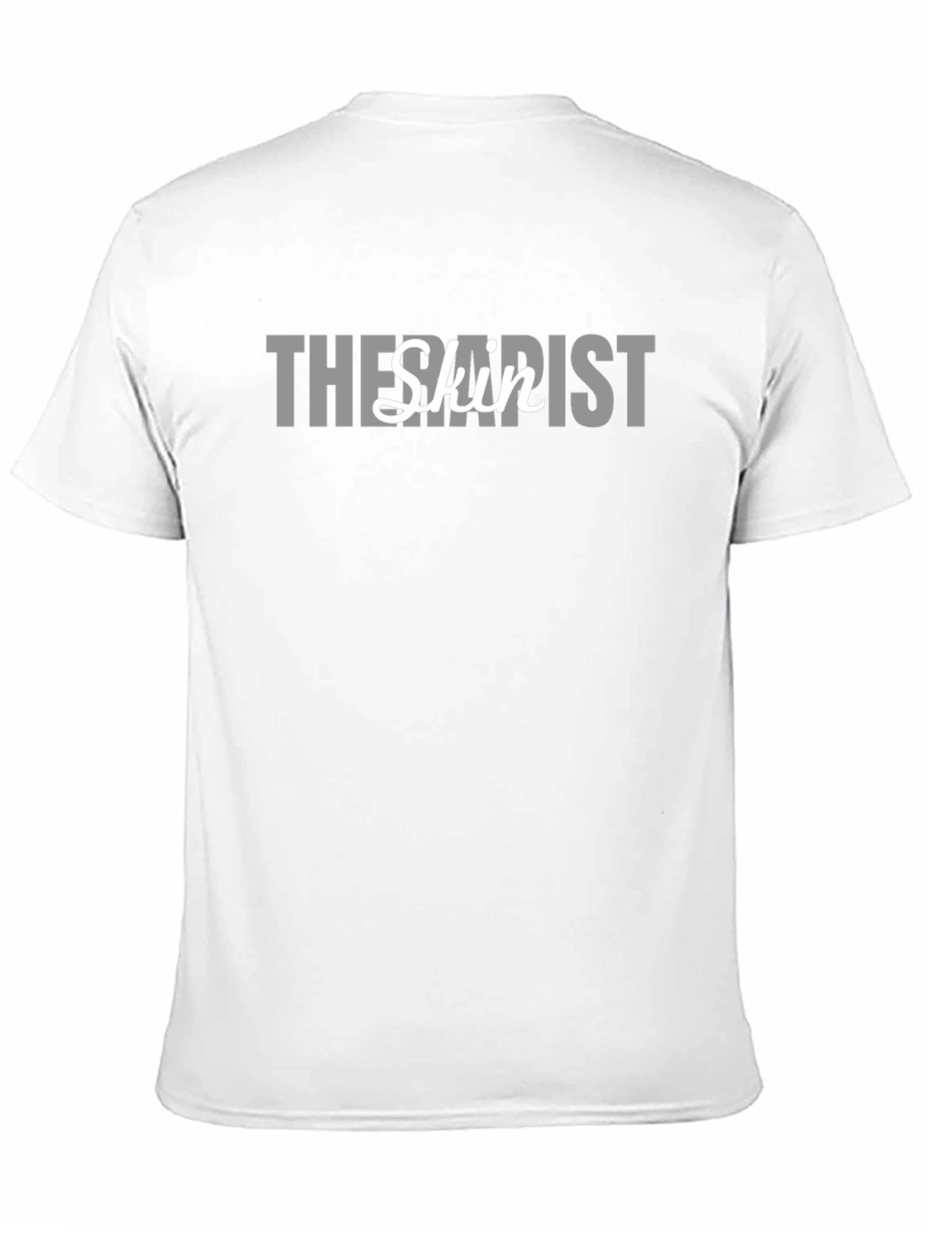 Humorous The Skin Is Therapist T-Shirt