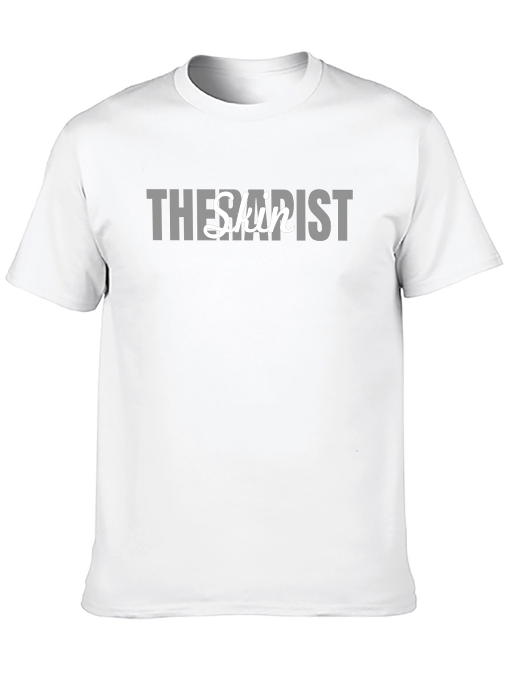 Humorous The Skin Is Therapist T-Shirt