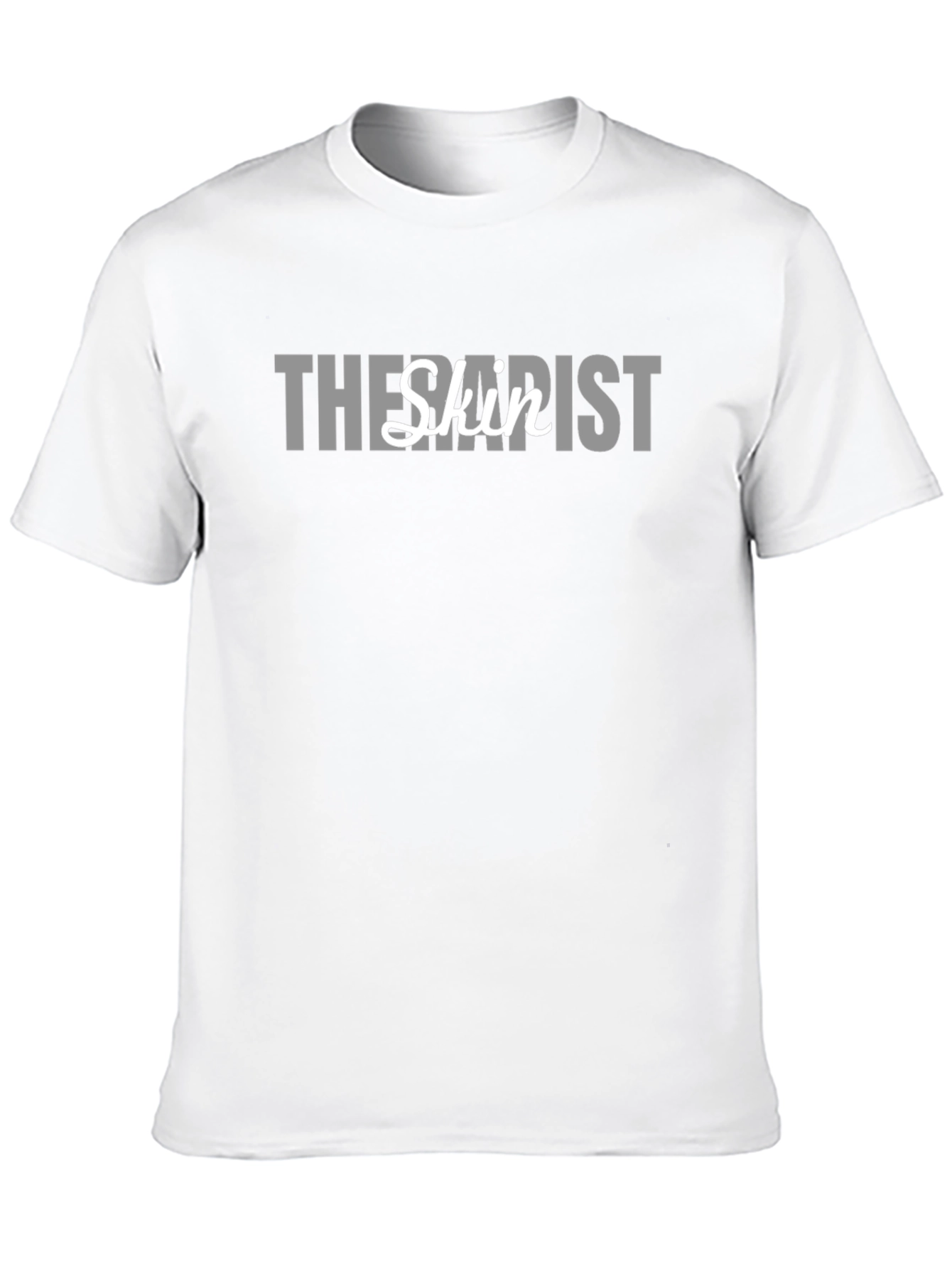 Humorous The Skin Is Therapist T-Shirt