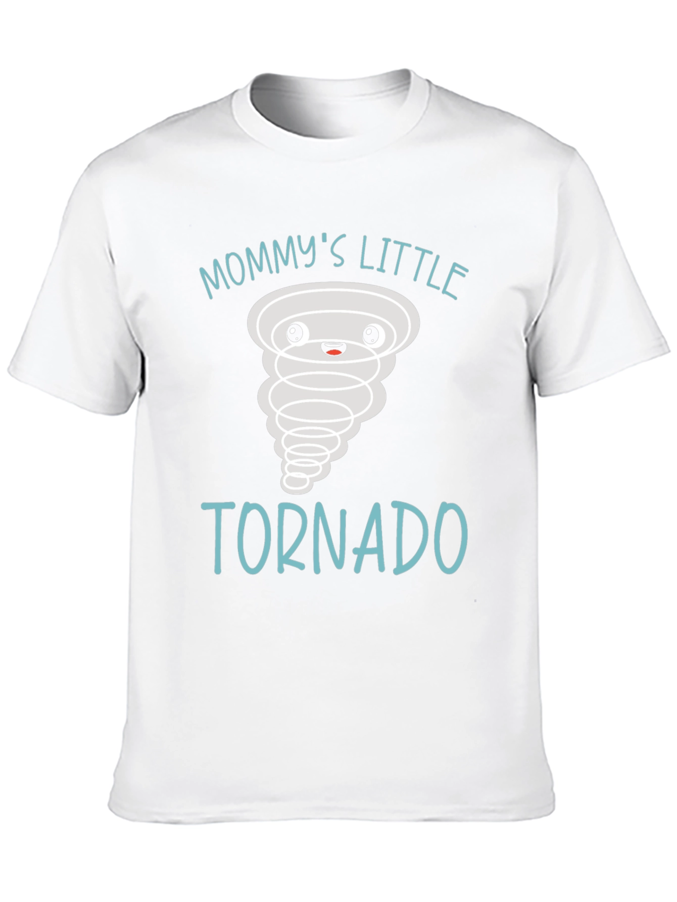 Mommys Little Tornado Black T-Shirt