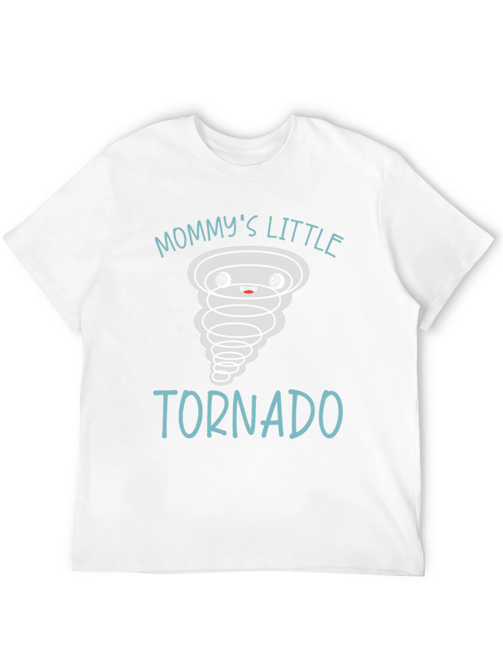 Mommys Little Tornado Black T-Shirt